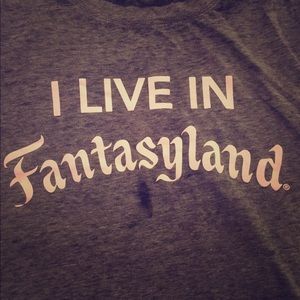 Disney fantasyland tee